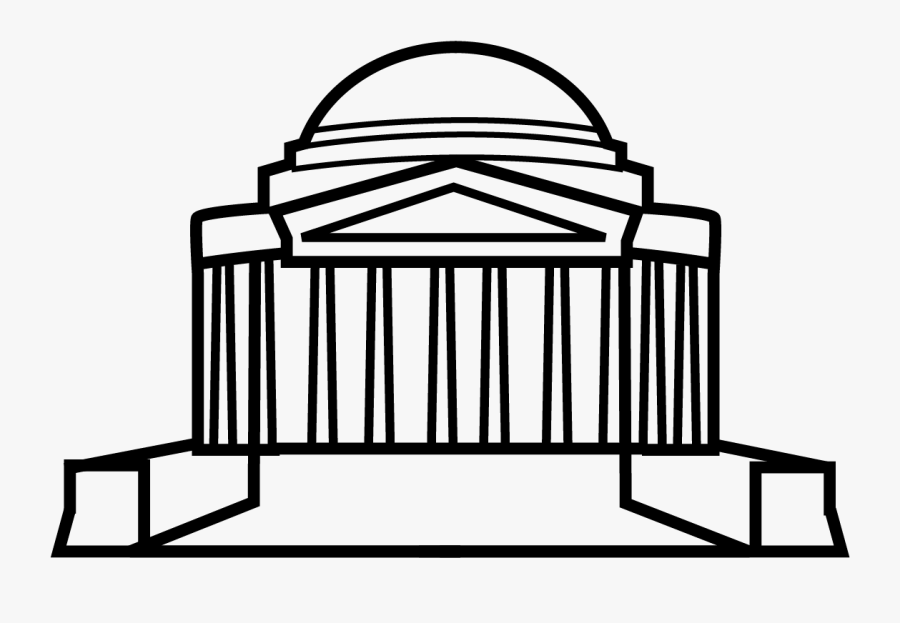 Transparent Thomas Jefferson Clipart - Thomas Jefferson Memorial Drawing, Transparent Clipart