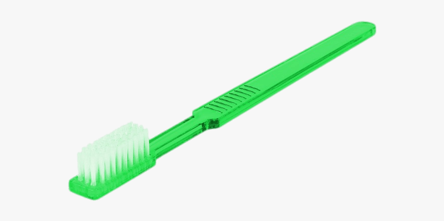 Tooth Brush Green - Green Toothbrush Clipart, Transparent Clipart