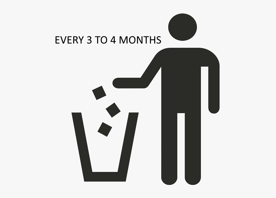 Trash Can Icon Png, Transparent Clipart