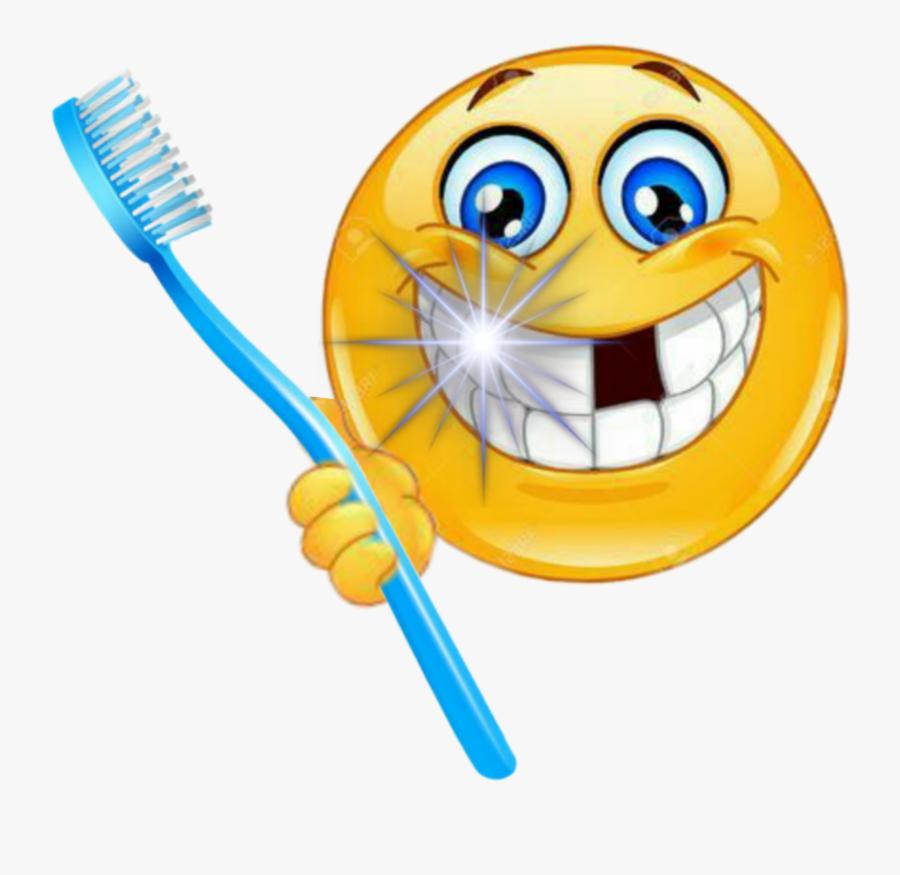 #emoticon #emoji #toothbrush #smile #dentist - Emoticons Photo Booth, Transparent Clipart