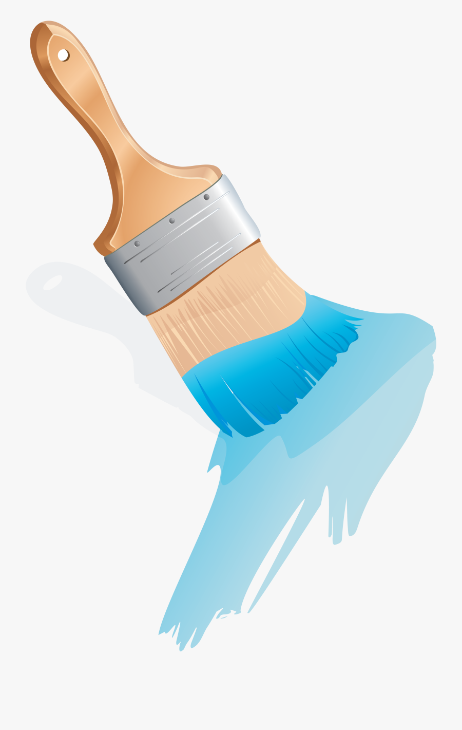 Toothbrush Clipart Horizontal Paintbrush - Day Of Caring 2013, Transparent Clipart