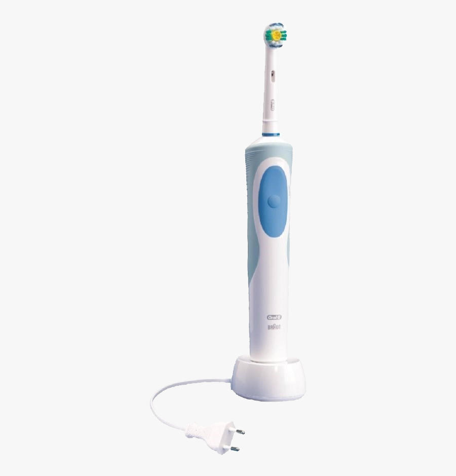 Png Black And White Download Toothbrush Transparent - Oral B Vitality D12 513w 3d White Electric Toothbrush, Transparent Clipart