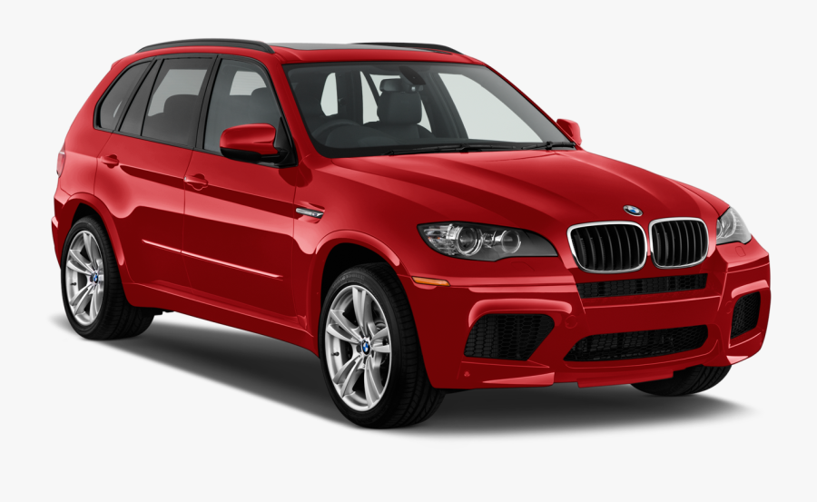 Red Metallic Bmw X5m Car Png Clipart - Black 2012 Bmw X5, Transparent Clipart