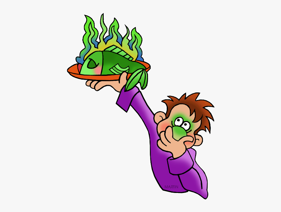 Smelly Fish - Smelly Food Clip Art, Transparent Clipart