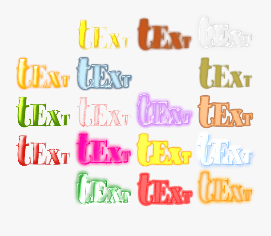 Text Clip Art, Transparent Clipart