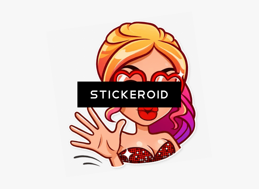 Five Yuh Clipart , Png Download - Png Glamour Puss Stickers Telegram, Transparent Clipart
