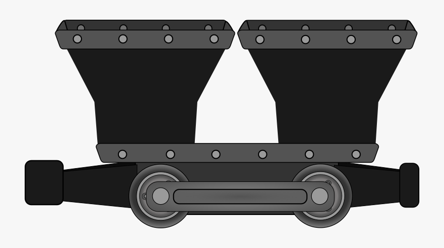 Mine Mining Car Double - Mining, Transparent Clipart