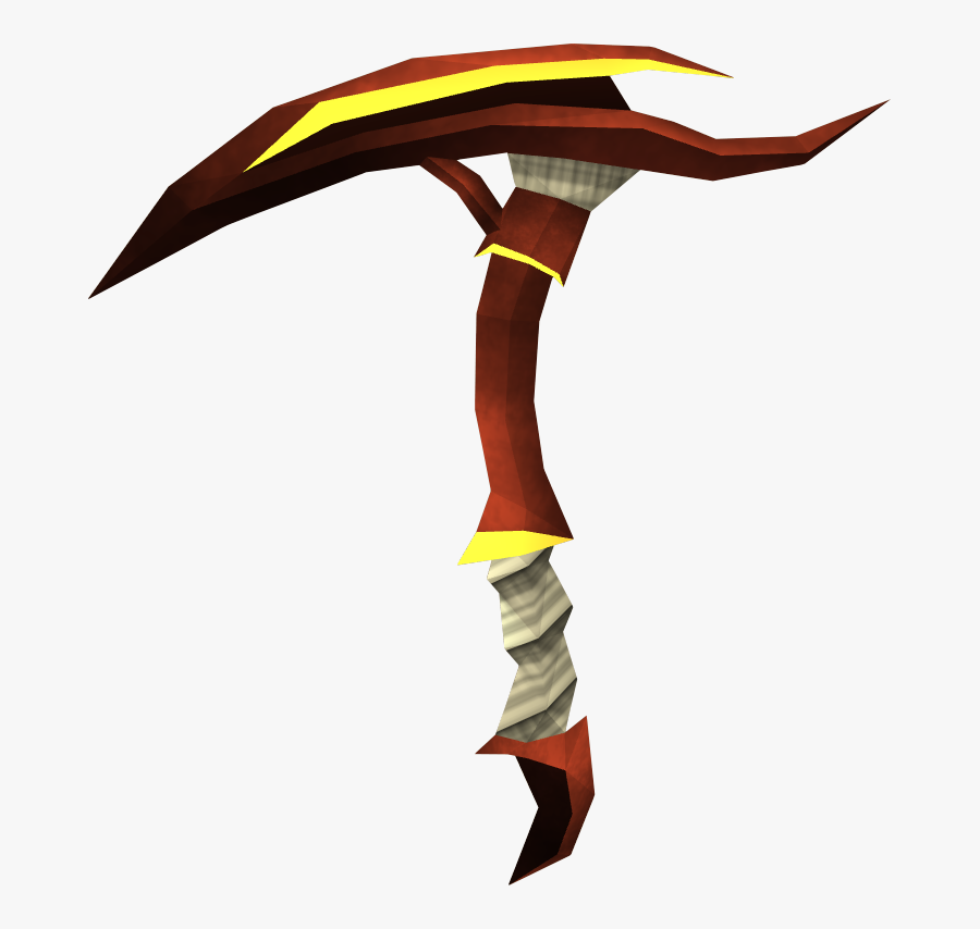 Axe Clipart Mining - Gilded Dragon Pickaxe, Transparent Clipart