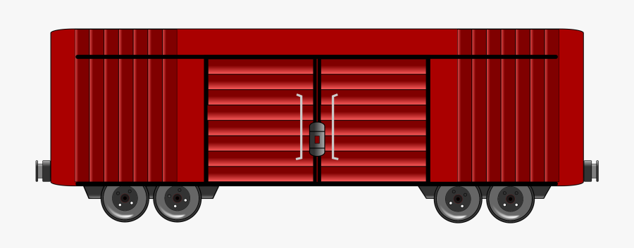 Transparent Train Cartoon Png - Train Box Car Png, Transparent Clipart