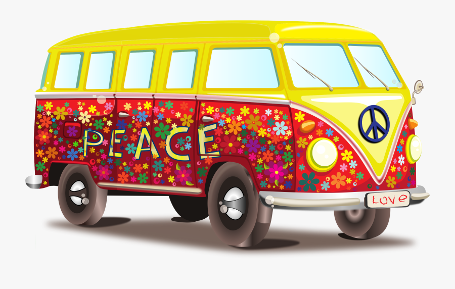 Pin By Courtney Patterson - Peace And Love Car, Transparent Clipart