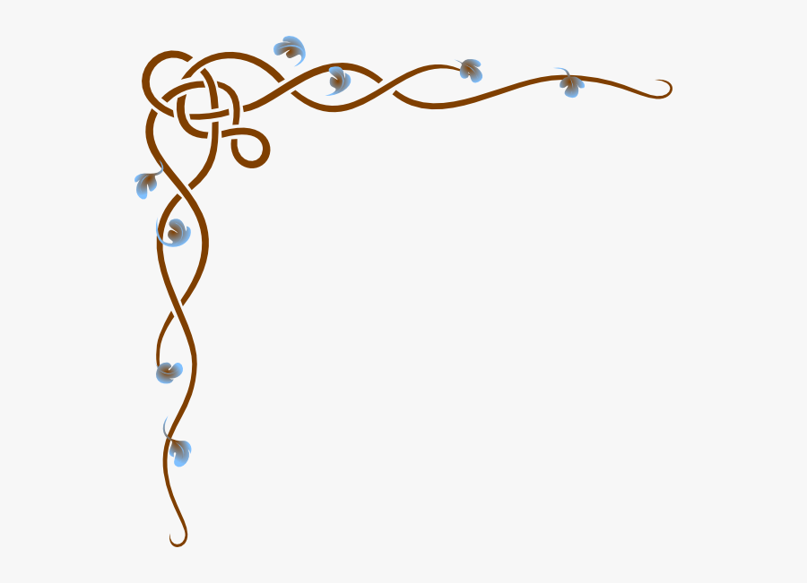 Purple And Yellow Border, Transparent Clipart