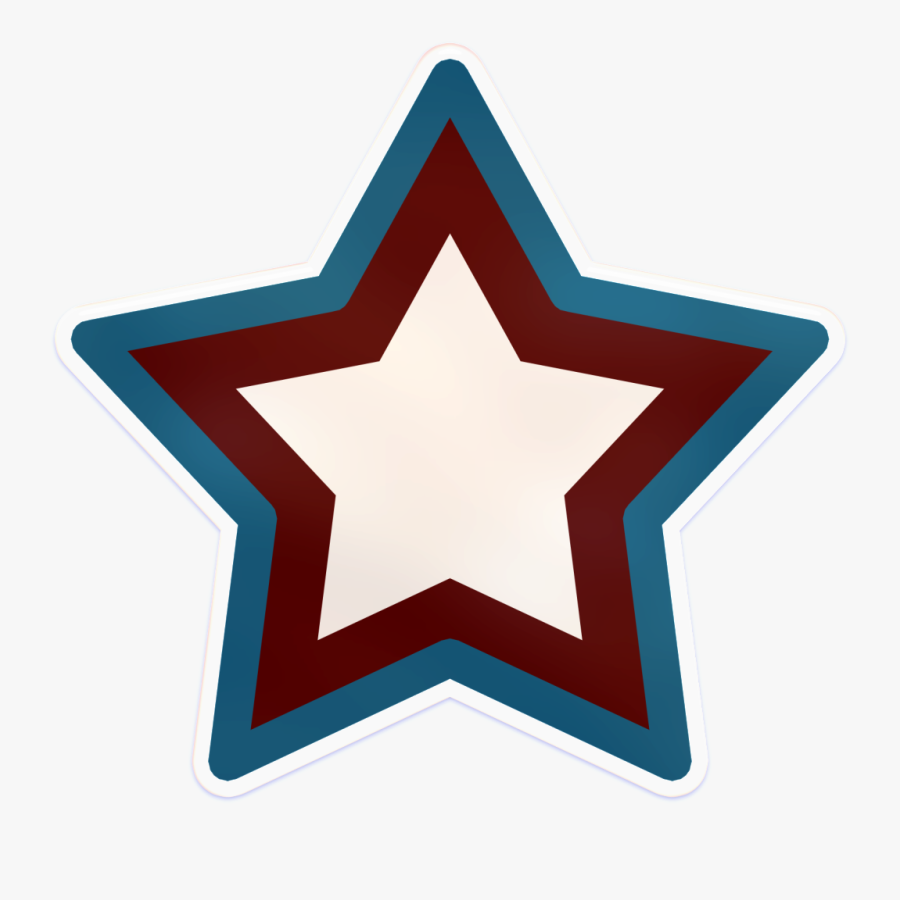 Shape Walnut Hollow Craft - July 4 Clip Art Star, Transparent Clipart