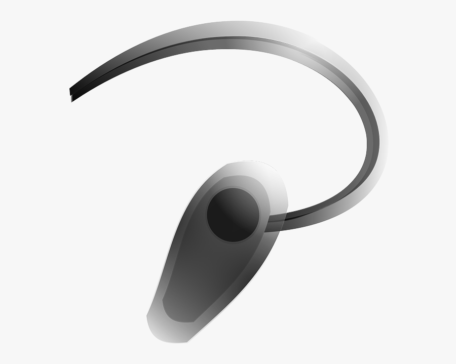 Bluetooth Headset - Circle, Transparent Clipart