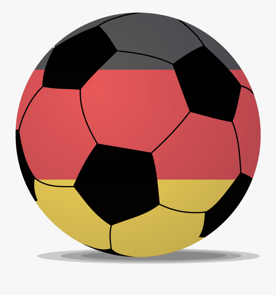 File - Germanyfootball - Svg - Classic Soccer Ball - Soccer Ball, Transparent Clipart