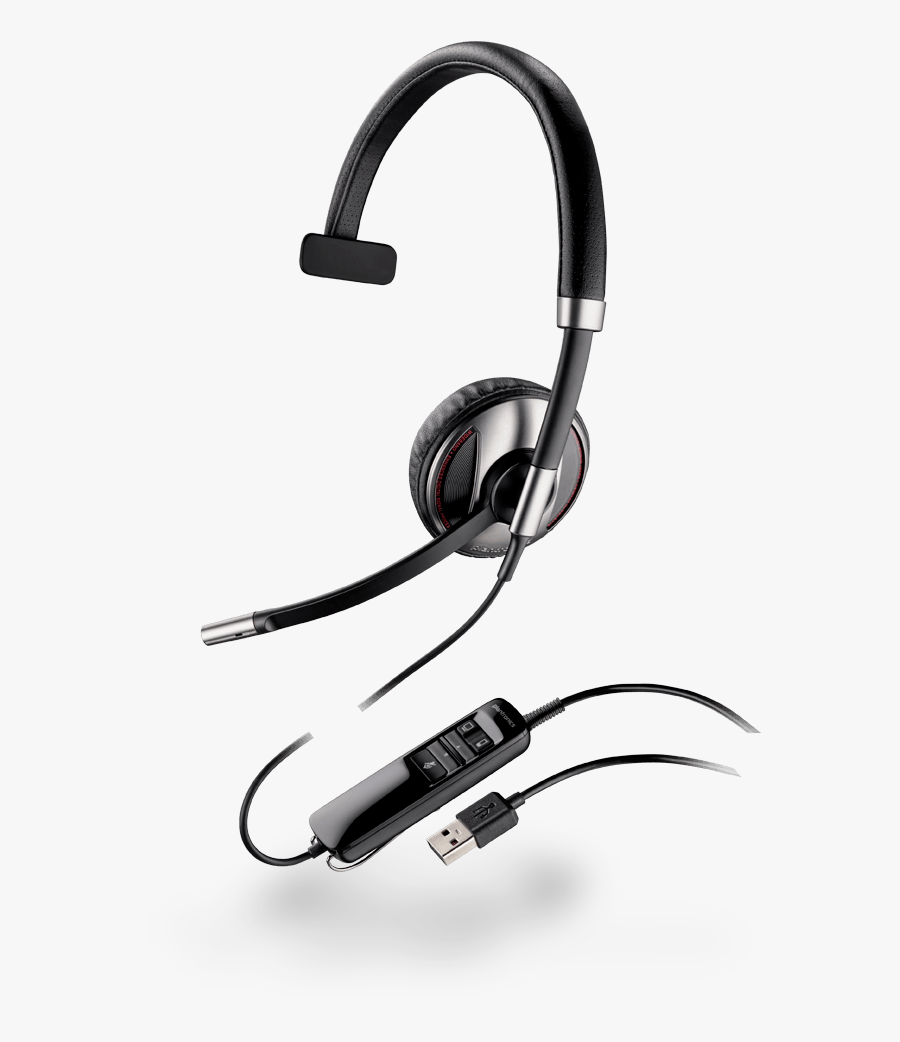 Headsets, Headphones, And Accessories - Plantronics Blackwire C710 C720 Headset, Transparent Clipart