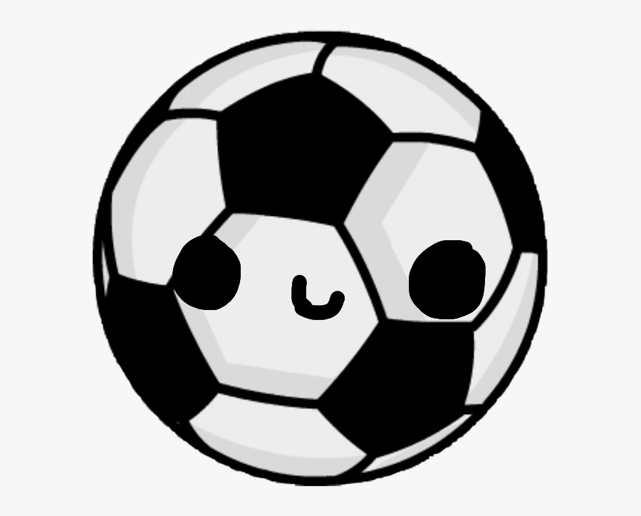 Graphic Stock Kawaii Clipart Sport - Soccer Ball Outline Transparent, Transparent Clipart
