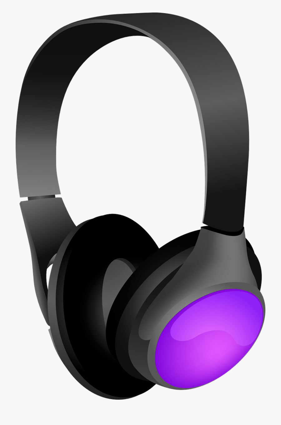 Headphones, Transparent Clipart