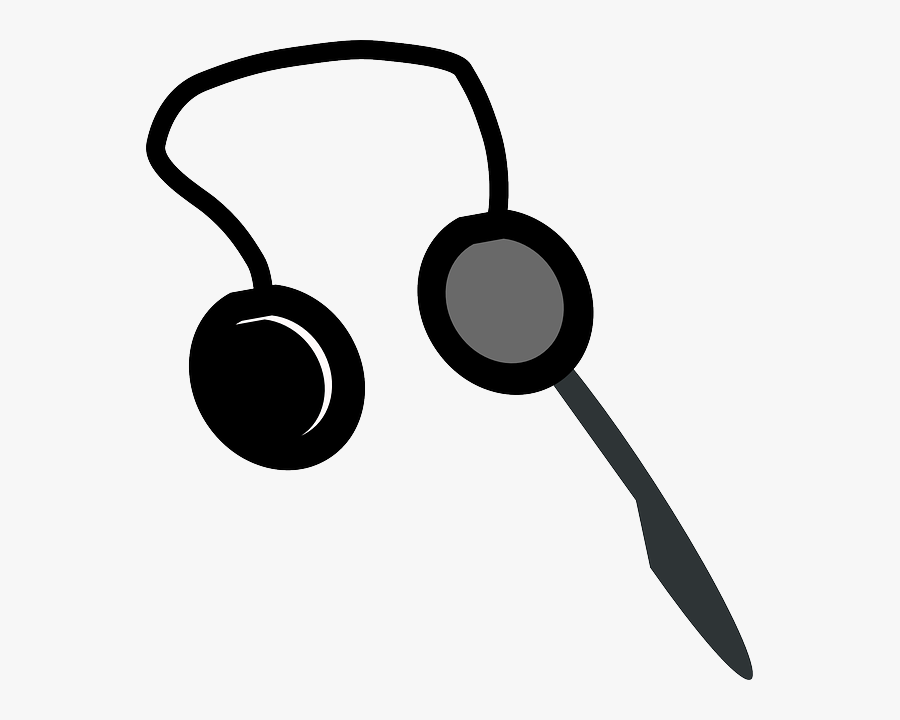 Headphones, Transparent Clipart