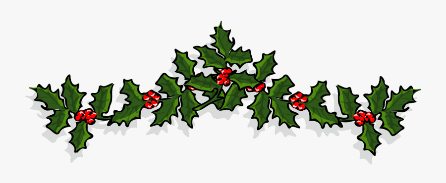 Christmas Holly Transparent, Transparent Clipart