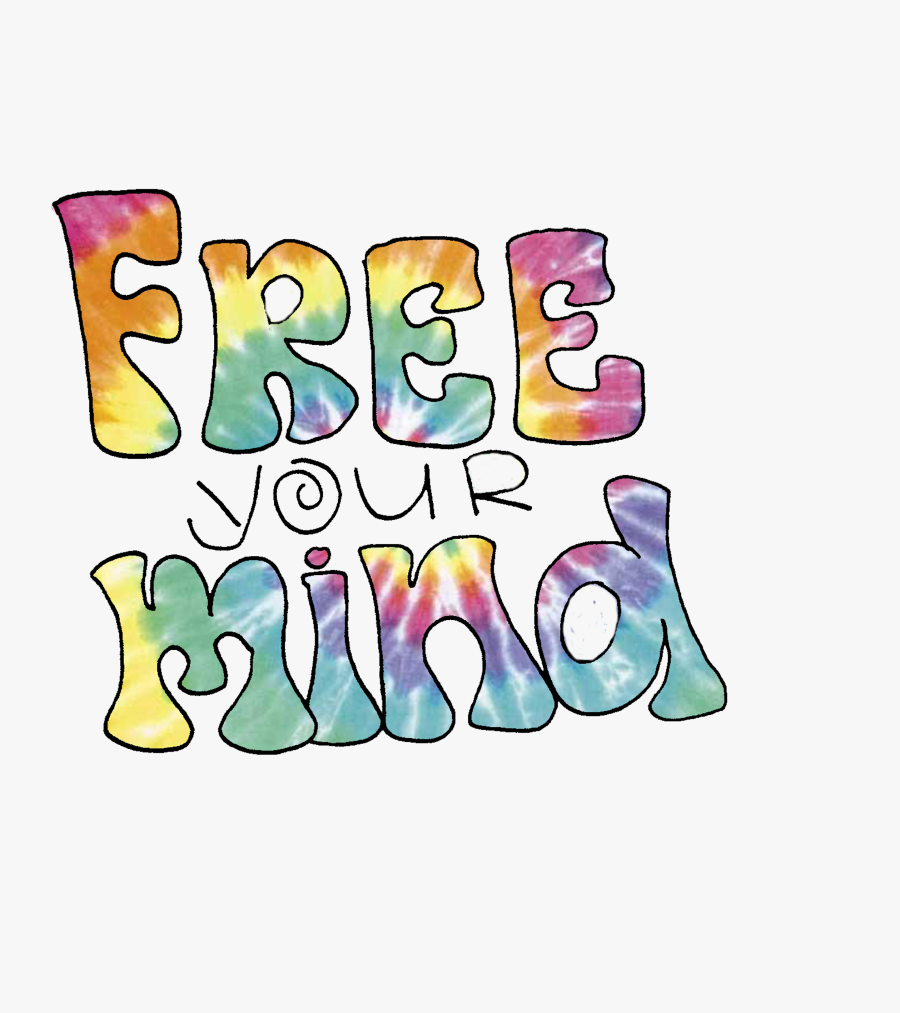 Transparent Tie Dye Clipart - Trippy Stickers For Snapchat, Transparent Clipart