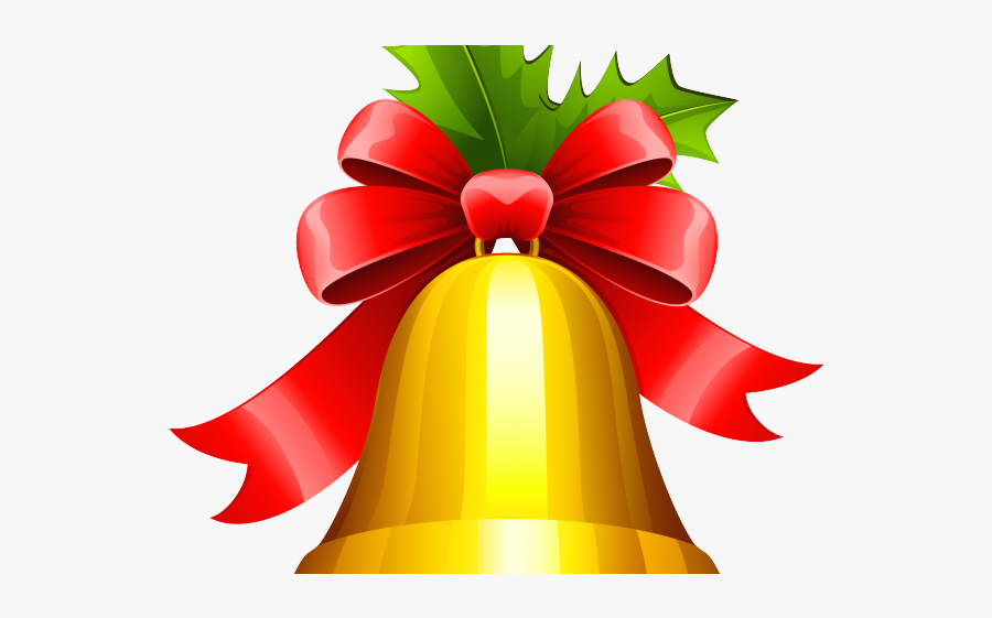 Christmas Bells Vector Png, Transparent Clipart
