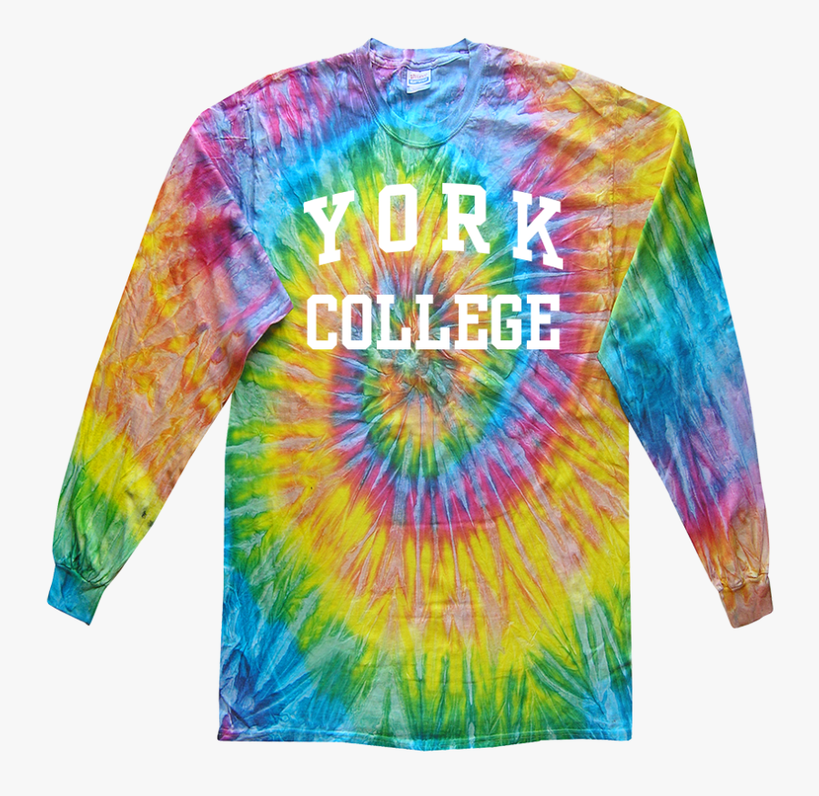 Gildan Tye Dye Long Sleeve T Shirt - Tie-dye, Transparent Clipart