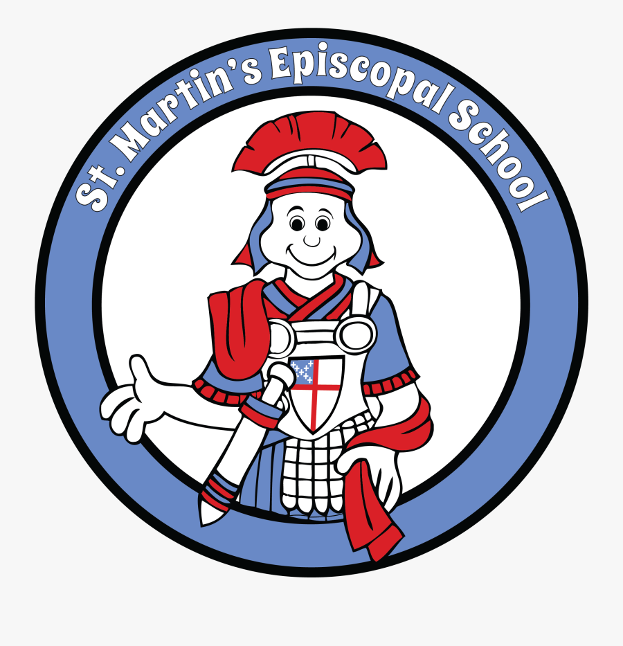 St Martin's Episcopal School Mascot, Transparent Clipart
