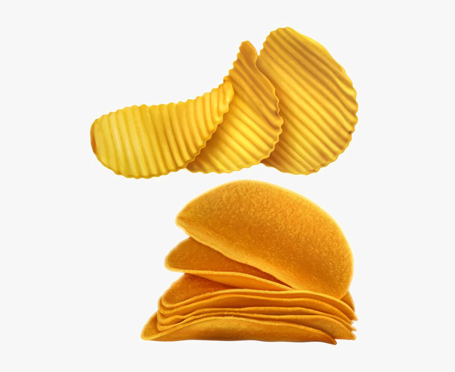 Potato Chips Clipart Fish And Chip - Clipart Potato Chip, Transparent Clipart