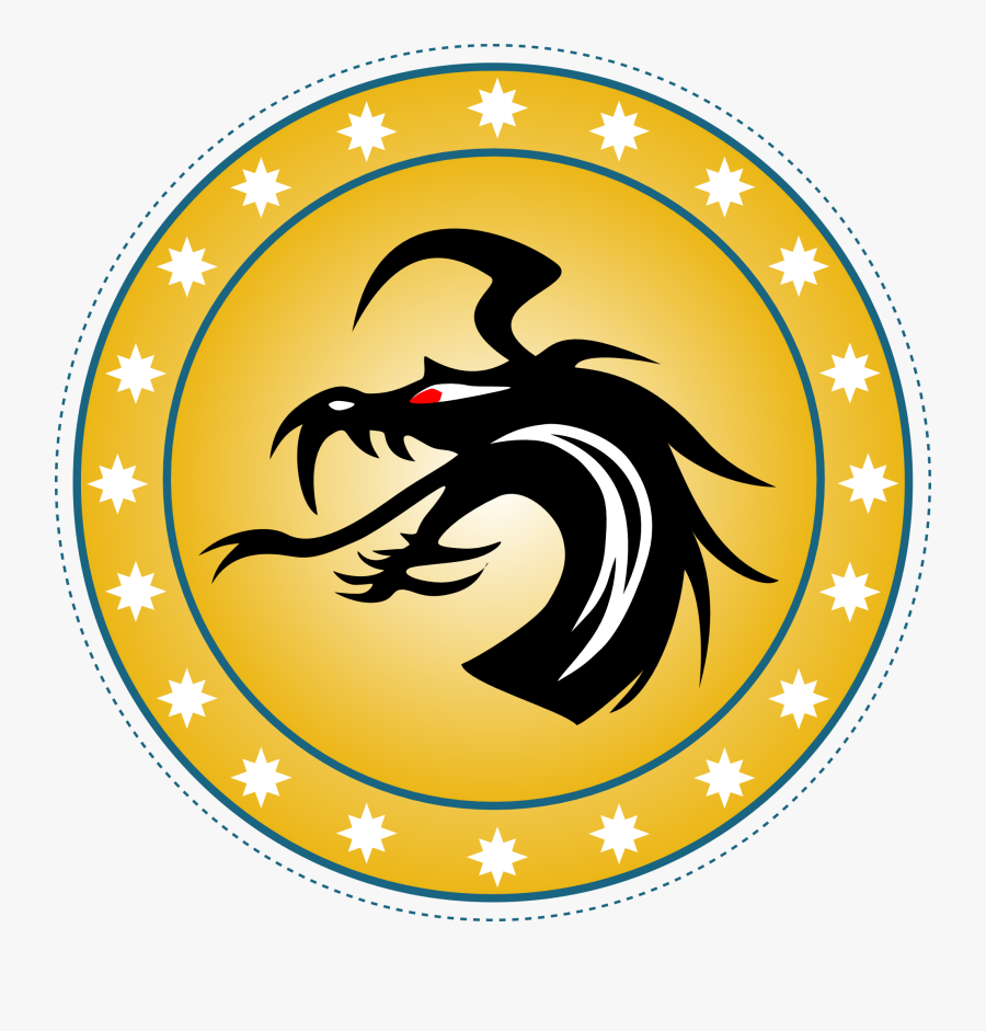 Chip Dragon - Golden Dragon Logo Png, Transparent Clipart