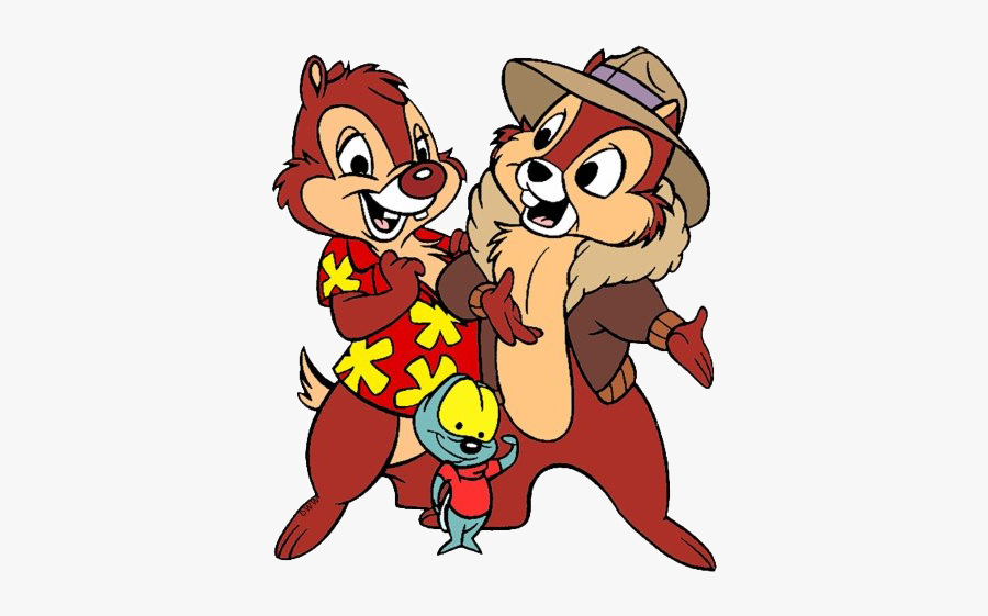Chip And Png Transparent - Chip And Dale Rescue Rangers Png, Transparent Clipart