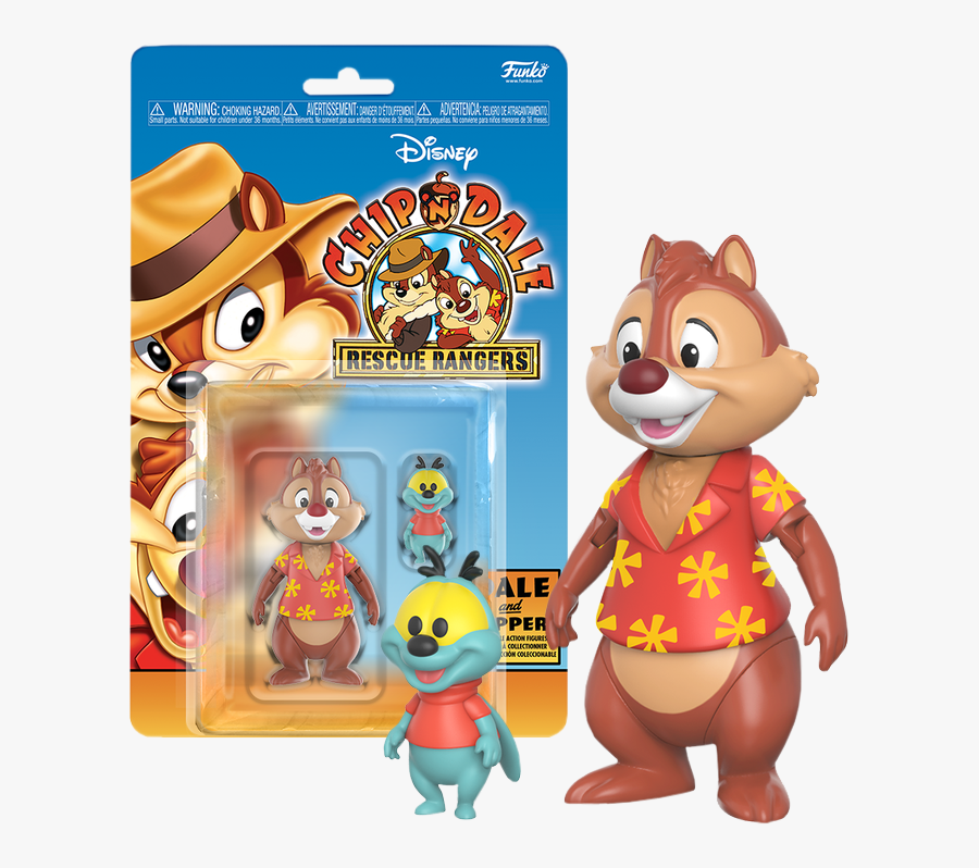 Chip And Dale Halloween Png Black And White - Chip N Dale Rescue Rangers Action Figure, Transparent Clipart
