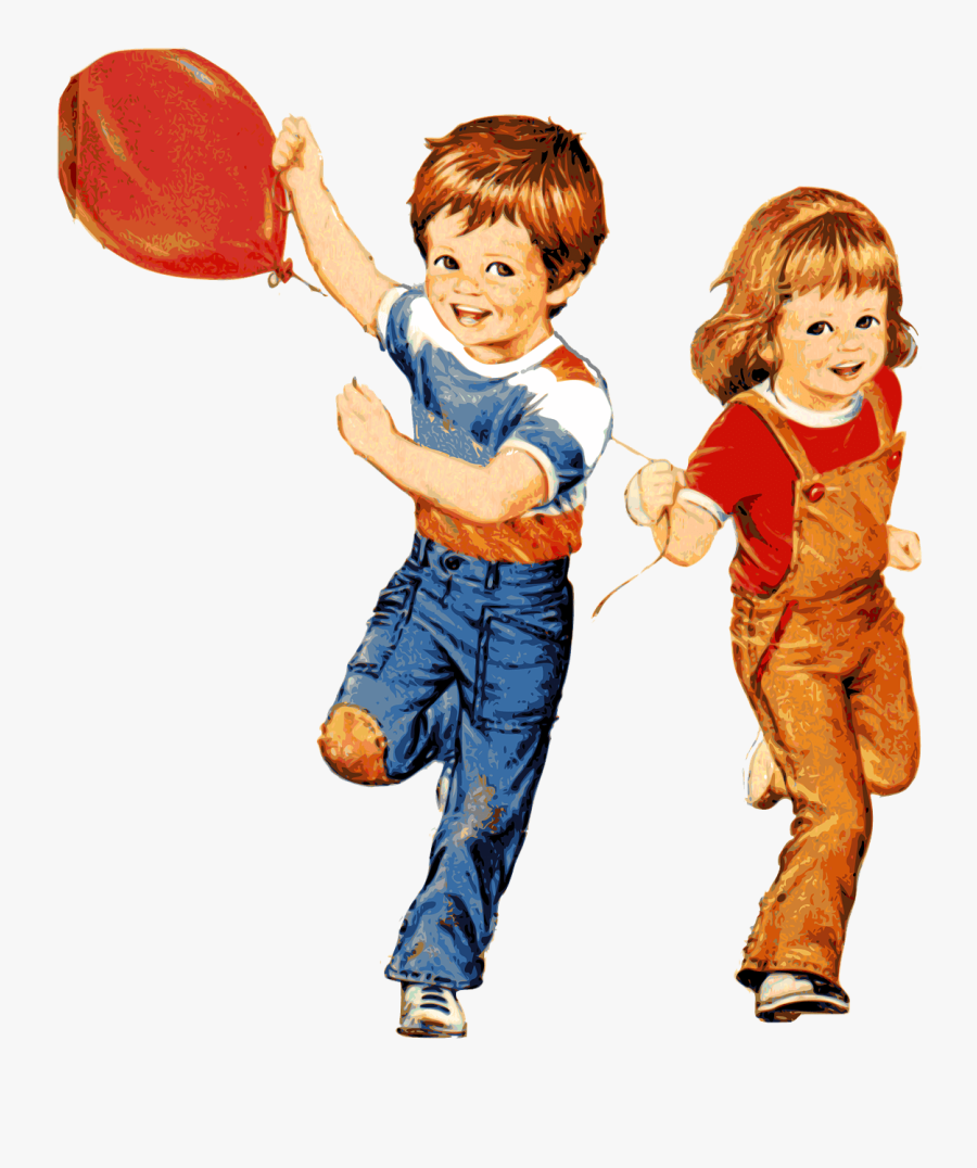 Children Playing Png - Happy Bhai Dooj Message For Sister, Transparent Clipart