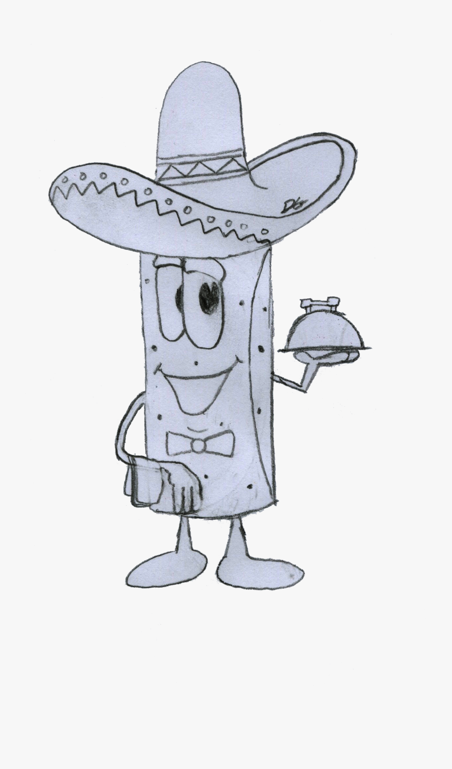 Sombrero Clipart Nacho Chip - Cartoon, Transparent Clipart