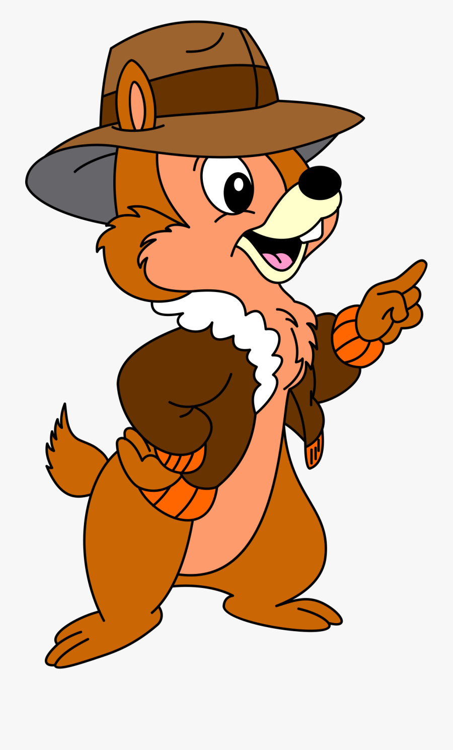 57398 - Chip N Dale Rescue Rangers Png, Transparent Clipart