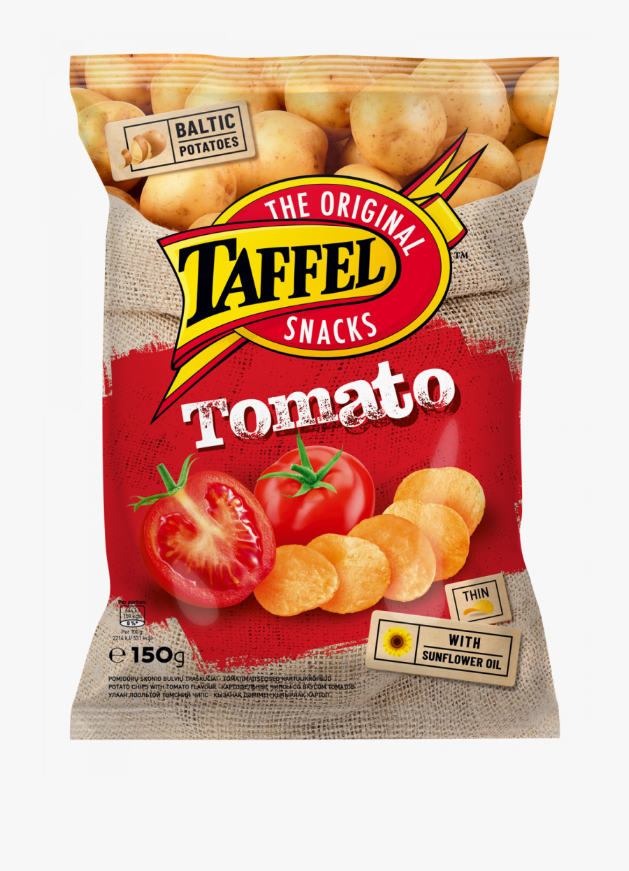 Transparent Potato Chip Clipart - Taffel San Diego Chips, Transparent Clipart