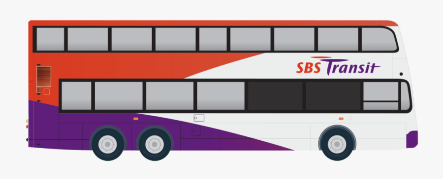 Sbs Bus Cartoon - Sbs Bus Transparent Png, Transparent Clipart