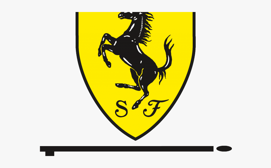 Ferrari Logo Png, Transparent Clipart