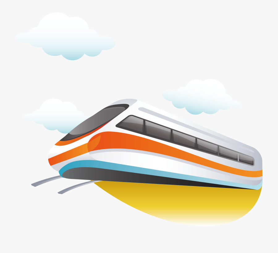 Transparent Disney Monorail Clipart - Train, Transparent Clipart
