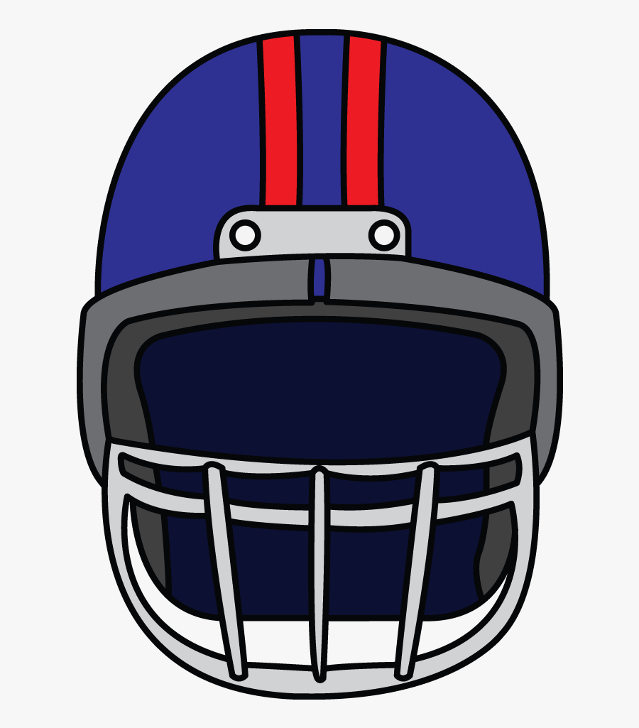 Superbowl Drawing Easy Transparent Png Clipart Free - Football Helmet Cartoon Drawing, Transparent Clipart