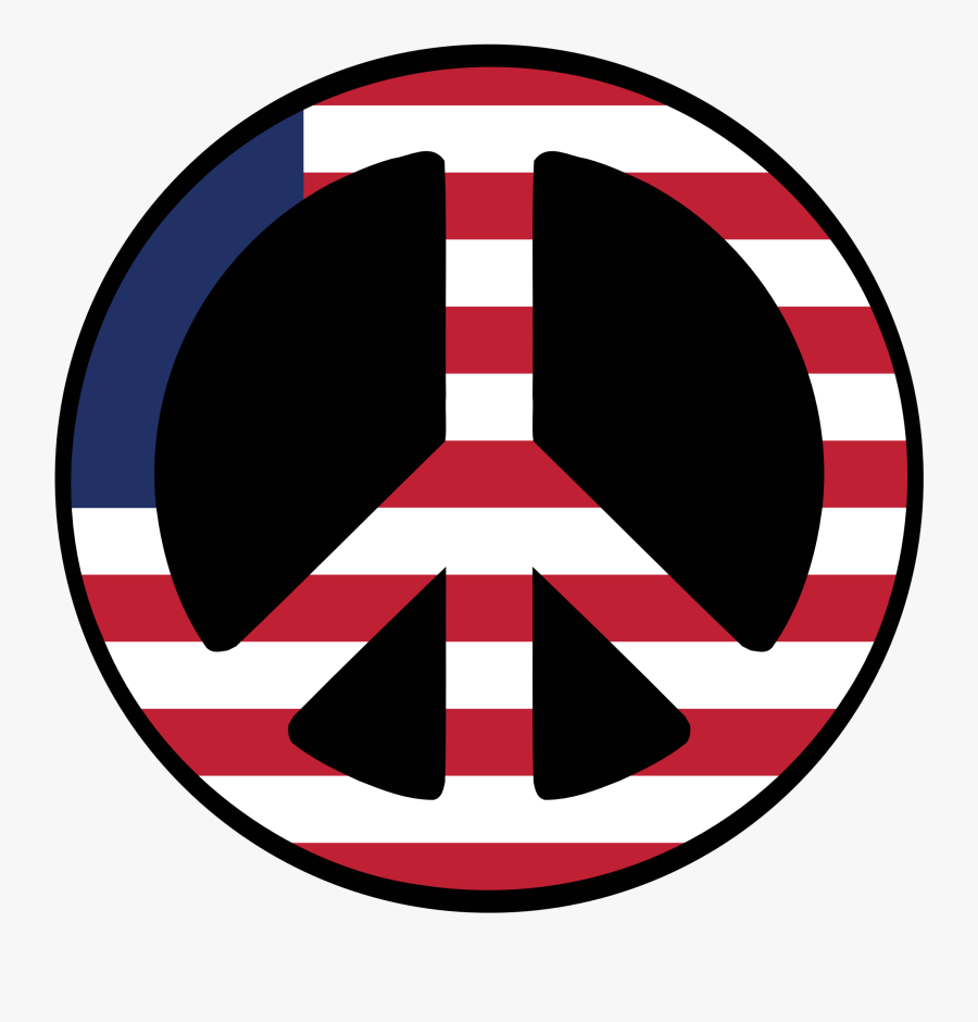 Patriotic Clipart Peace - Usa Countryball, Transparent Clipart
