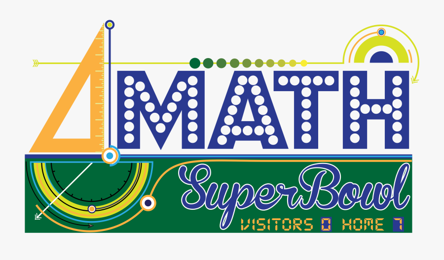 Math Super Bowl Logo - Graphic Design, Transparent Clipart