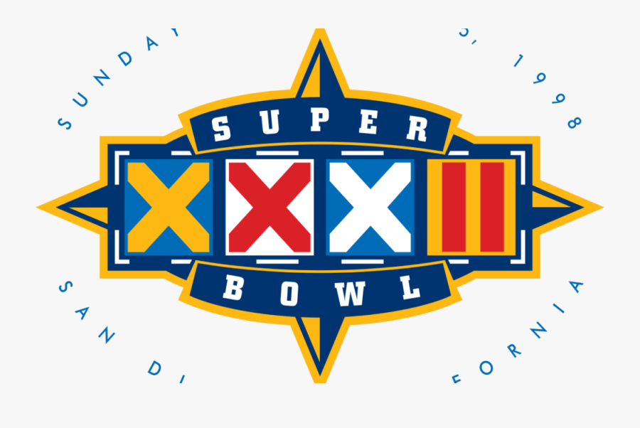 San Diego, Ca Home Of Super Bowl Xxxii - Super Bowl 32 Logo, Transparent Clipart