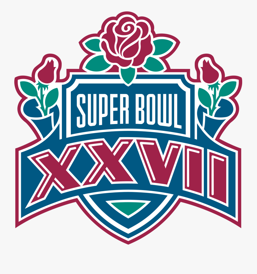 Super Bowl Xxvii - Super Bowl Xxvii Logo, Transparent Clipart