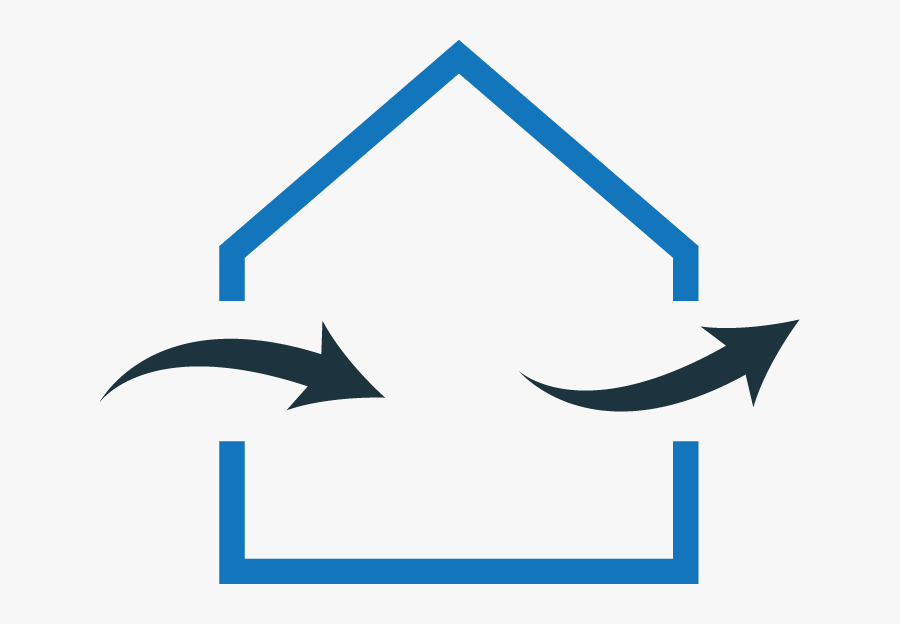 Natural Ventilation Symbol, Transparent Clipart