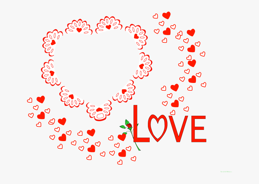 Valentines Scrapbook Ideas Printable, Transparent Clipart