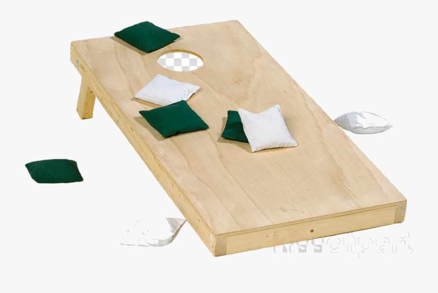 Cornhole Board Clipart Tailgate Party Game Transparent - Bean Bag Toss Png, Transparent Clipart
