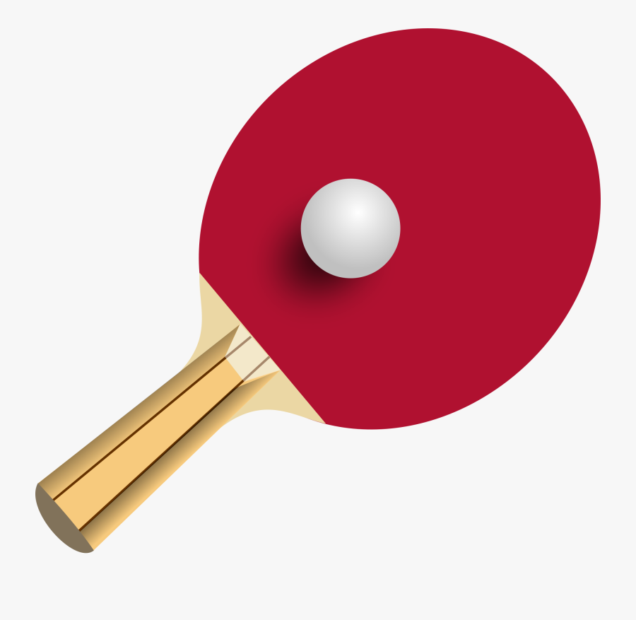 Images Free Download Ball - Table Tennis Bat Clipart, Transparent Clipart