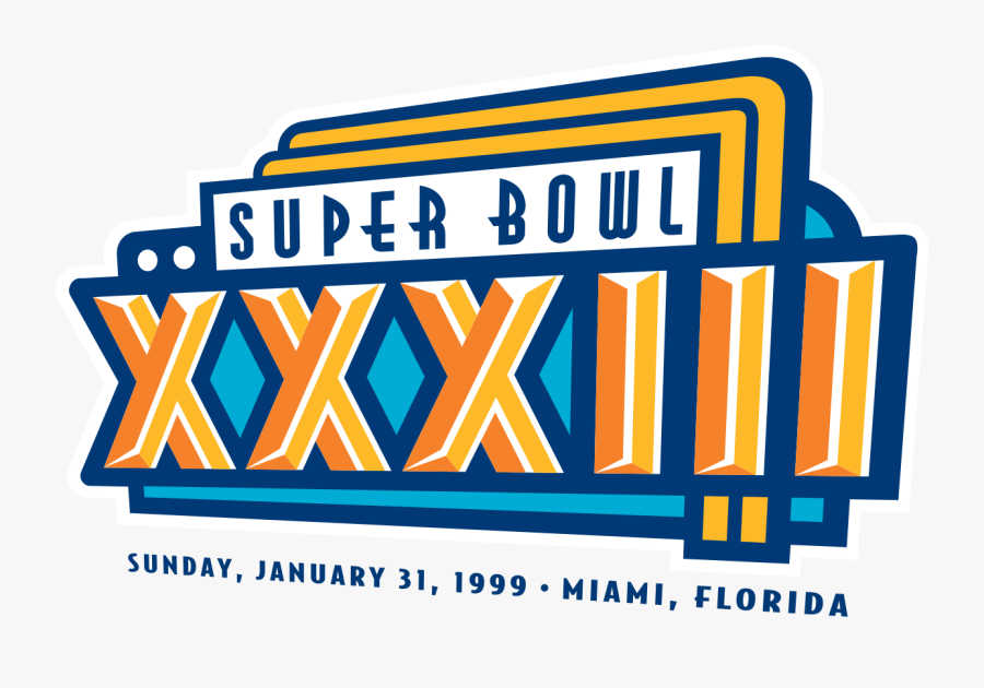 Super Bowl Xxxiii - Super Bowl 33, Transparent Clipart