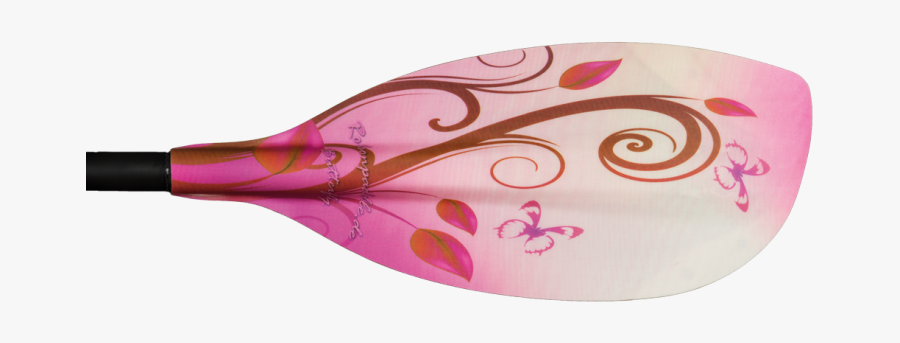 Clip Art Pink Kayak Paddle - Butterfly Wing Kayak Paddle, Transparent Clipart