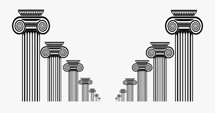 Roman Columns Clip Art - Roman Column Clipart Png, Transparent Clipart